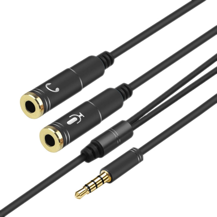 2 in 1 3.5mm Male to Double 3.5mm Female TPE High-elastic Audio Cable...