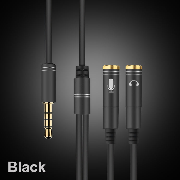 2 in 1 3.5mm Male to Double 3.5mm Female TPE High-elastic Audio Cable...