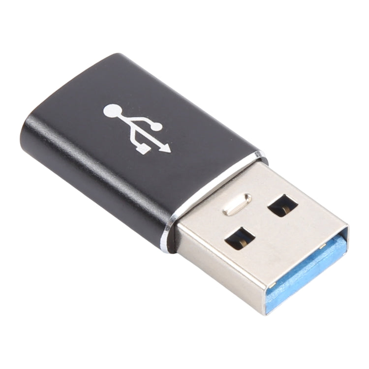 3 PCS USB-C / Type-C Female to USB 3.0 Male Aluminum Alloy Adapter, Support Charging & Transmission Data, USB 3.0 – Aluminum Alloy