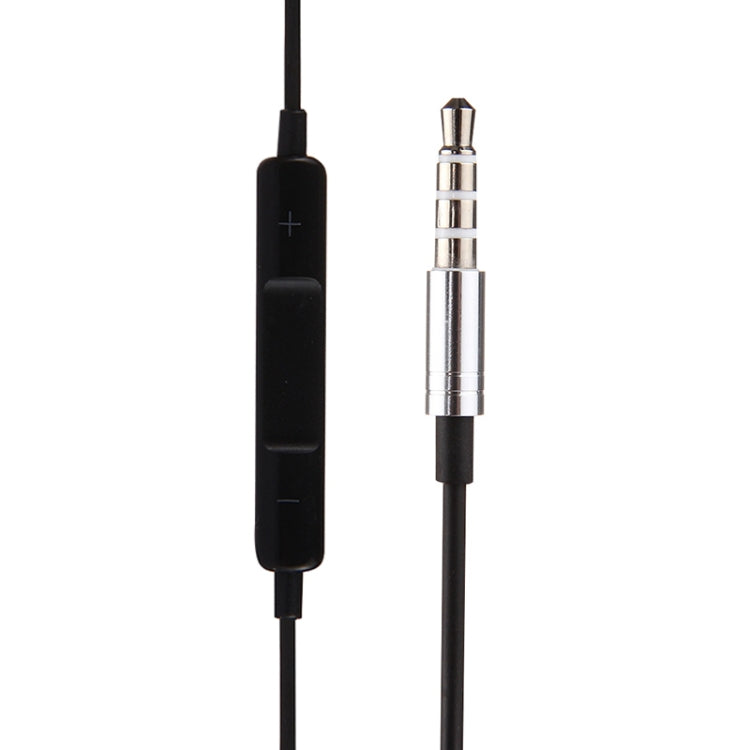 Black Wire Body 3.5mm In-Ear Earphone with Line Control & Mic for...