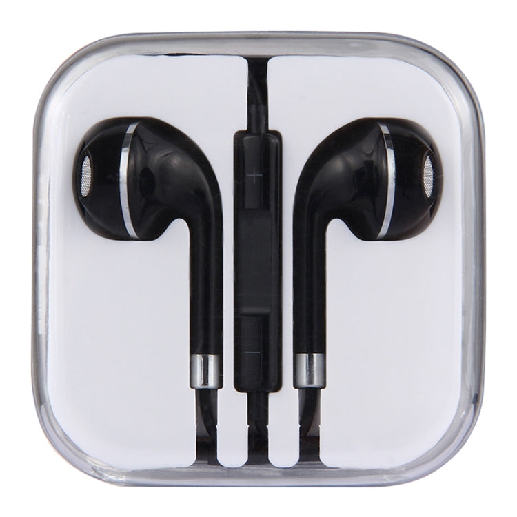 Black Wire Body 3.5mm In-Ear Earphone with Line Control & Mic for...