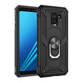 Armor Shockproof TPU + PC Protective Case for Galaxy A8 (2018), with 360 Degree Rotation Holder, For Galaxy A8 (2018) For Galaxy A8 (2018) Black