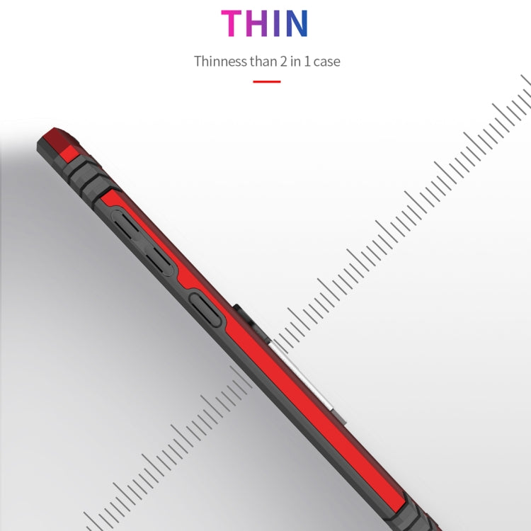 Armor Shockproof TPU + PC Protective Case for Galaxy A70, with 360 Degree Rotation Holder, For Galaxy A70