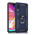 Armor Shockproof TPU + PC Protective Case for Galaxy A70, with 360 Degree Rotation Holder, For Galaxy A70 For Galaxy A70 Blue