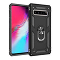 Armor Shockproof TPU + PC Protective Case for Galaxy S10 5G, with 360 Degree Rotation Holder, For Galaxy S10 5G For Galaxy S10 5G Black