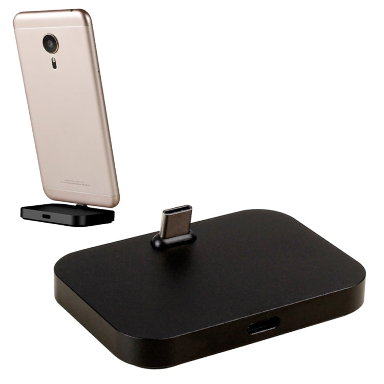 USB-C / Type-C Aluminum Alloy Desktop Station Dock Charger, 1 – Aluminum Alloy, TPU
