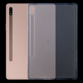 For Samsung Galaxy Tab S7 Plus 0.75mm Shockproof Outside Glossy Inside Frosted TPU Protective Case, For Samsung Galaxy Tab S7 Plus For Samsung Galaxy Tab S7 Plus