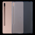 For Samsung Galaxy Tab S7 Plus 0.75mm Shockproof Outside Glossy Inside Frosted TPU Protective Case, For Samsung Galaxy Tab S7 Plus For Samsung Galaxy Tab S7 Plus