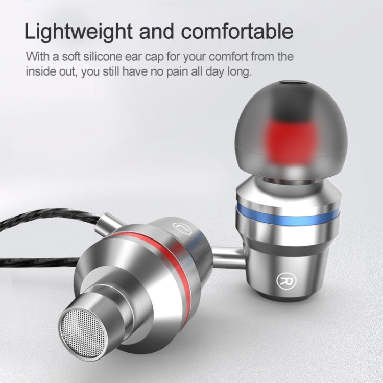 USB-C / Type-C Interface In Ear Wired Mega Bass Earphone with Mic – Durable Build, Easy to Use