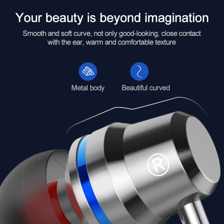 USB-C / Type-C Interface In Ear Wired Mega Bass Earphone with Mic – Durable Build, Easy to Use