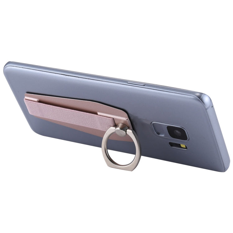 Universal Durable Finger Ring Phone Holder Sling Grip Anti-slip Stand Rose Gold