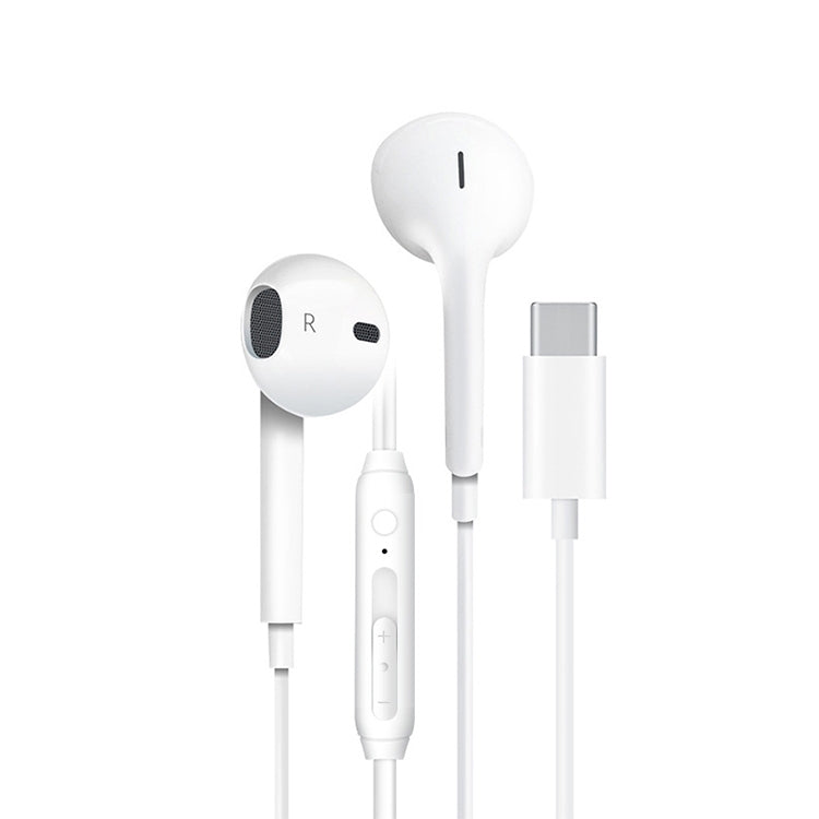USB-C / Type-C Interface In Ear Wired HiFi Mega Bass Earphone with Mic – Durable Build, Easy to Use