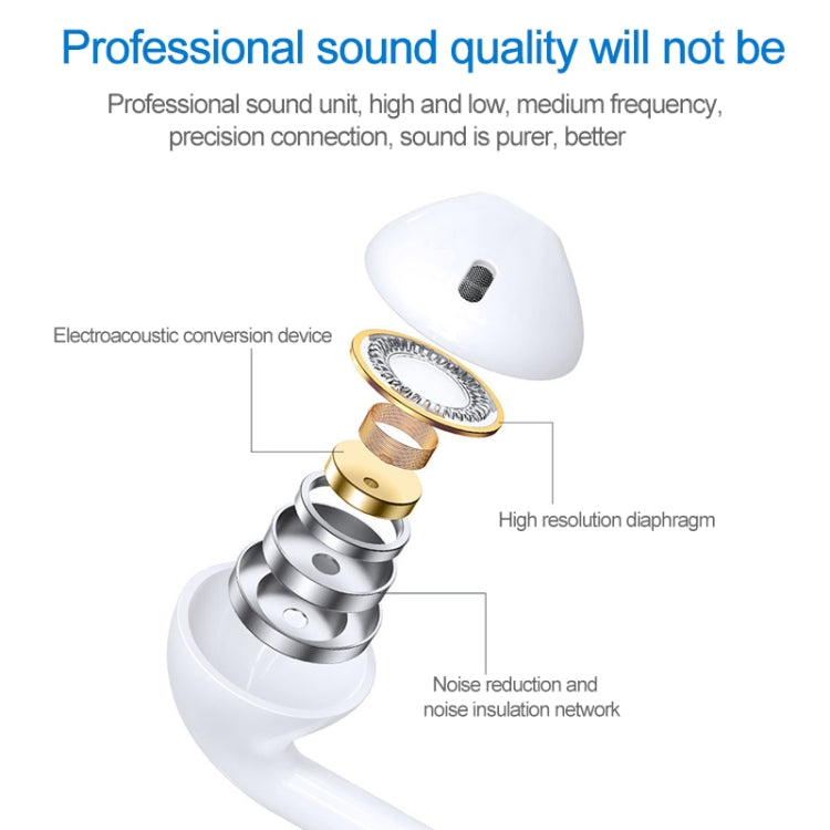 USB-C / Type-C Interface In Ear Wired HiFi Mega Bass Earphone with Mic – Durable Build, Easy to Use