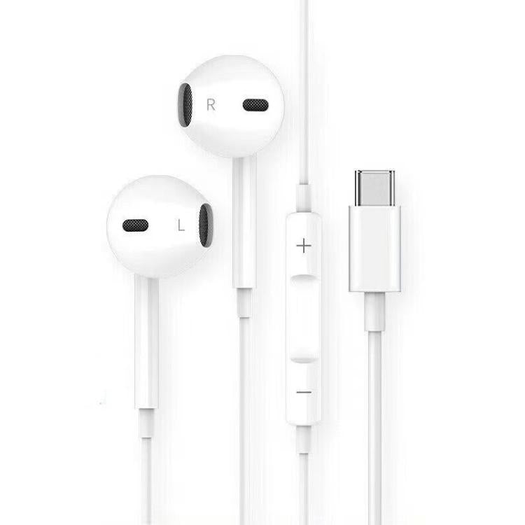 USB-C / Type-C Interface In Ear Wired HiFi Mega Bass Earphone with Mic – Durable Build, Easy to Use