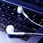 USB-C / Type-C Interface In Ear Wired HiFi Mega Bass Earphone with Mic – Durable Build, Easy to Use