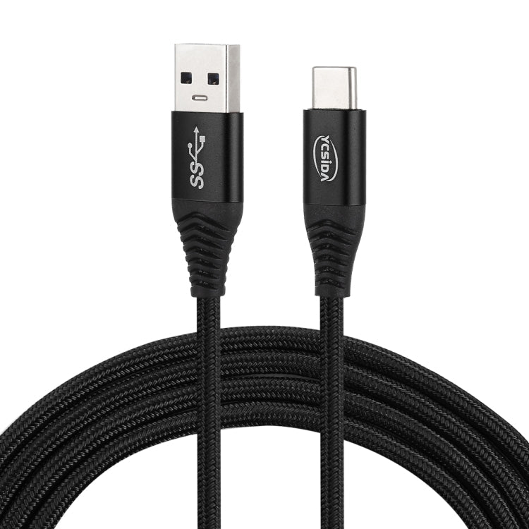 1.2m Nylon Braided Cord USB to Type-C Data Sync Charge Cable with 110 Copper Wires, Support Fast Charging – Fast Charging