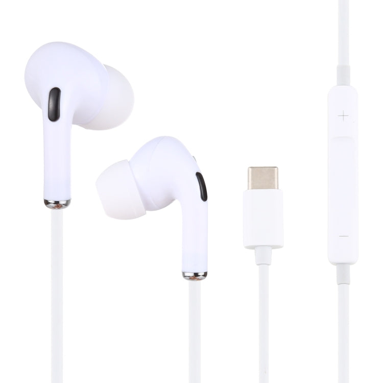 USB-C / Type-C In-ear Wired Earphone with Mic, Not For Samsung Phones, Cable Length: about 1.2m, Type-C – Durable Build, Easy to Use Type-C