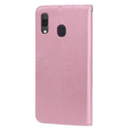Rose Embossed Horizontal Flip PU Leather Case for Galaxy A30 / A20, with Holder & Card Slots & Wallet, For Samsung Galaxy A30 / A20