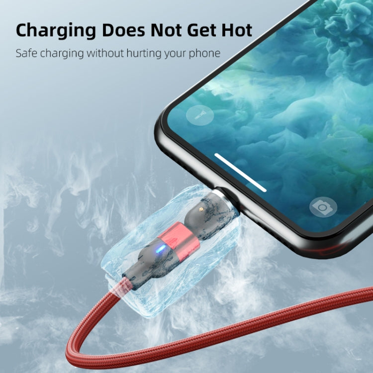 1m 3A Output USB to Micro USB 540 Degree Rotating Magnetic Data Sync Charging Cable, 1m Micro USB – Wear-resistant, Magnetic, Fast Charging
