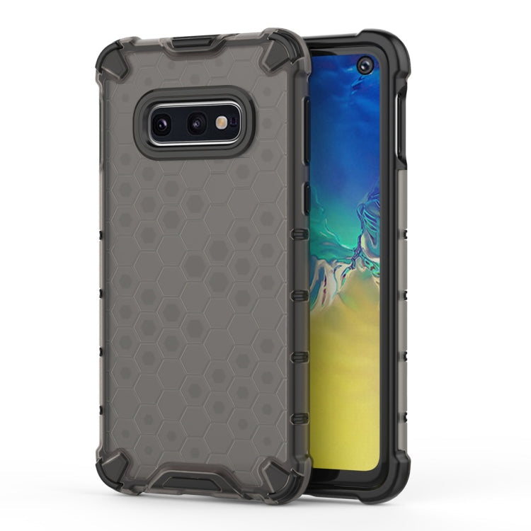 Shockproof Honeycomb PC + TPU Case for Galaxy S10e, For Galaxy S10e For Galaxy S10e Black