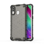 Shockproof Honeycomb PC + TPU Case for Galaxy A40, For Galaxy A40 For Galaxy A40 Black