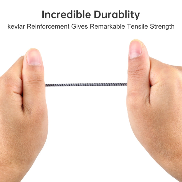 HY191 2 in 1 3.5mm Male to Microphone + Audio Female Braided Audio Cable, Length: 26cm, HY191 – Durable Build, Easy to Use