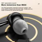 USAMS US-SJ482 EP-43 Wired In Ear USB-C / Type-C Interface Metal Digital HiFi Noise Reduction Earphones with Mic & Digital Chip, Length: 1.2m – Durable Build, Easy to Use