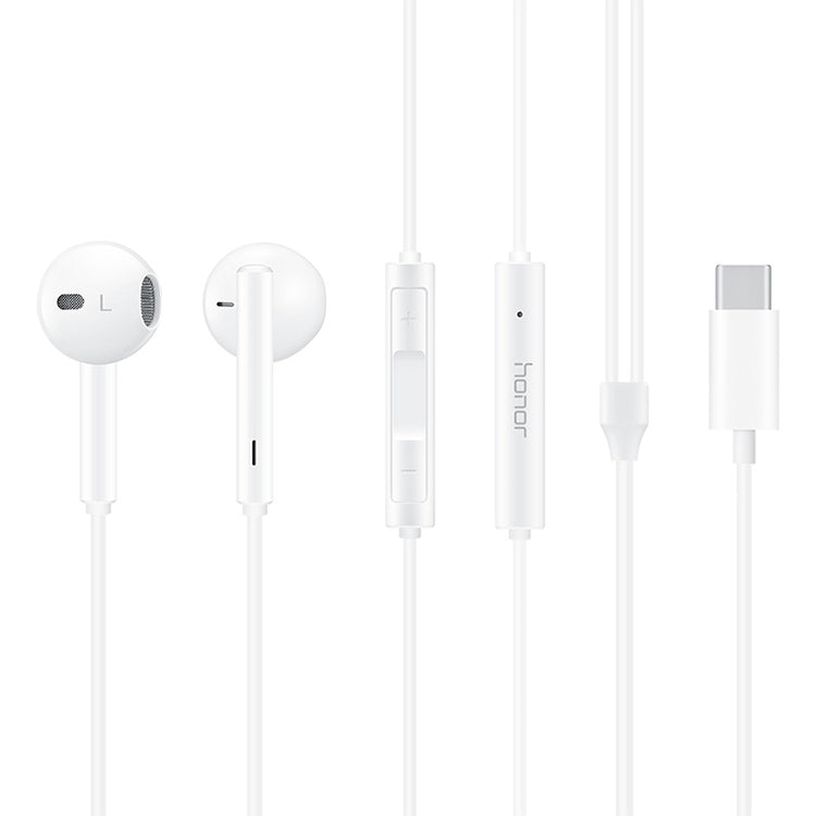 Original Honor AM33 USB-C / Type-C Classic Noise Reduction In-ear Wired Earphone, Support Wire Control & Call – Durable Build, Easy to Use Default Title