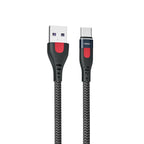 RC-188a Lesu Pro 1m 5A USB to USB-C / Type-C Aluminum Alloy Braid Fast Charging Data Cable, USB to USB-C / Type-C – Fast Charging, Aluminum Alloy