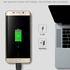 RC-138a 2.4A USB to USB-C / Type-C Suji Pro Fast Charging Data Cable, Cable Length: 1m, USB-C / Type-C – Fast Charging, Data Transmission