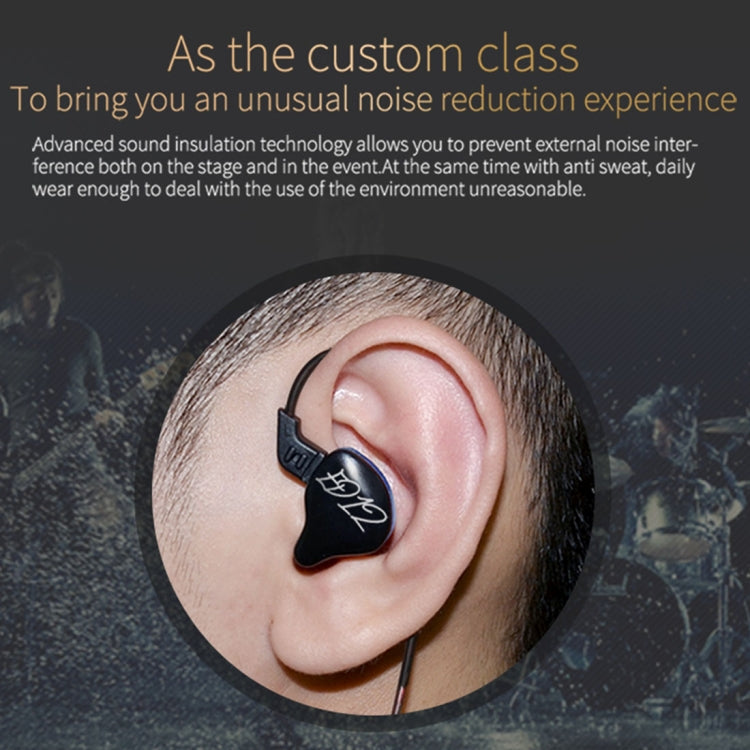 ED12 Cable – 3.5mm Jack Hanging Ear Sports Design In-Ear Style Wire Control...