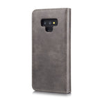 DG.MING Crazy Horse Texture Flip Detachable Magnetic Leather Case for Galaxy Note 9, with Holder & Card Slots & Wallet, Galaxy Note 9