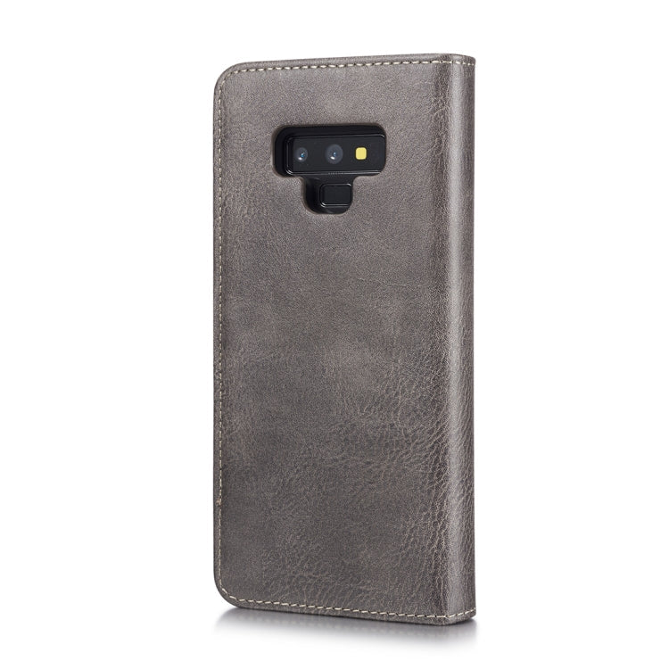 DG.MING Crazy Horse Texture Flip Detachable Magnetic Leather Case for Galaxy Note 9, with Holder & Card Slots & Wallet, Galaxy Note 9