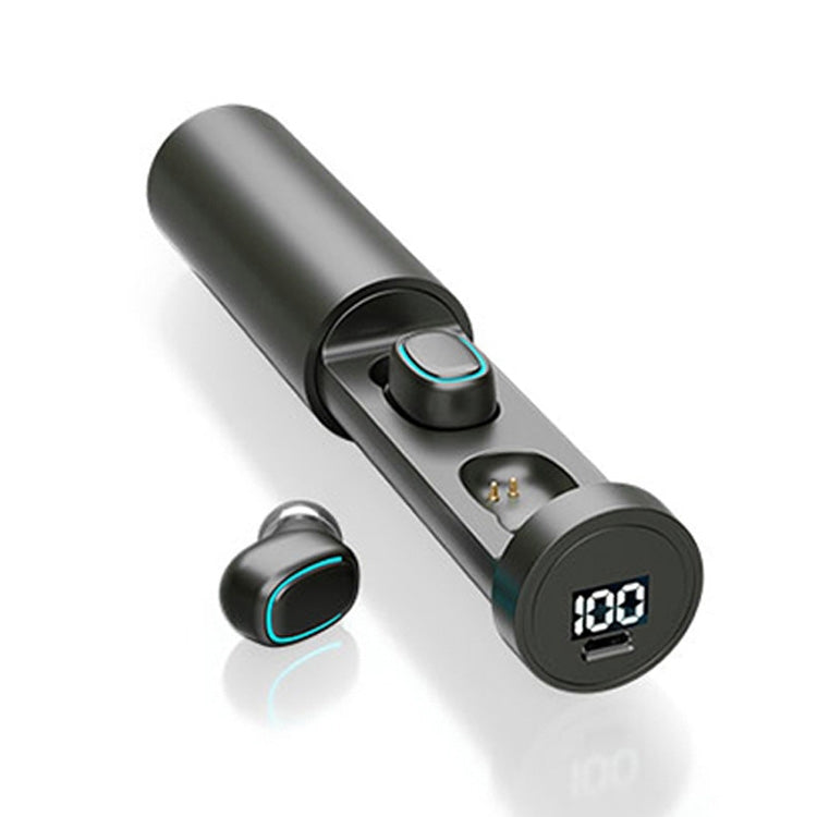 C1 Bluetooth Earphones – Bluetooth 5.0 Circular Chimney Black
