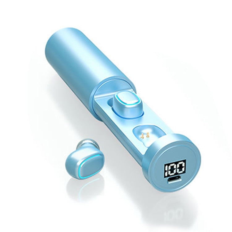 C1 Bluetooth Earphones – Bluetooth 5.0 Circular Chimney Blue