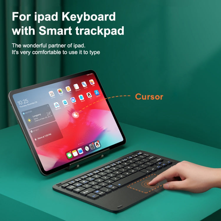HB119B 10 inch Universal Tablet Wireless Bluetooth Keyboard with Touch Panel, HB119B – Bluetooth