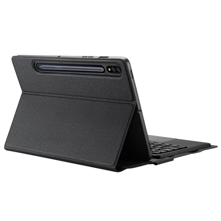 DUX DUCIS Detachable Bluetooth Keyboard Ultrathin Flip Leather Tablet Case for Samsung Galaxy Tab S8 (X700/X706) / S7 (T870/T875/T876B) – Flip, Leather, Bluetooth, For Samsung Galaxy Tab S8 / S7