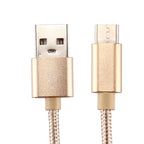 Knit Texture USB to USB-C / Type-C Data Sync Charging Cable, Cable Length: 2m, 3A Output – TPU