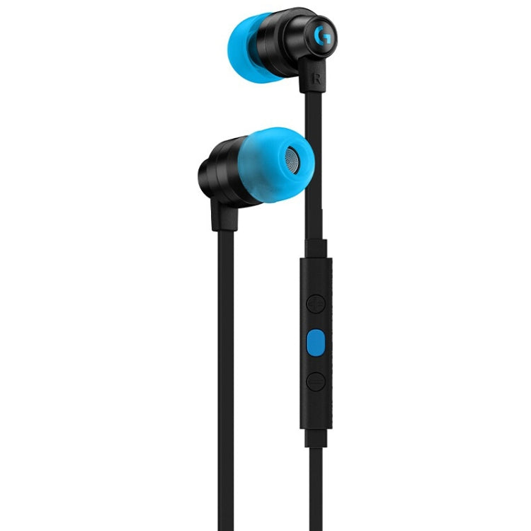 Logitech G333 In-ear Gaming Wired Earphone with Microphone, Standard... Black