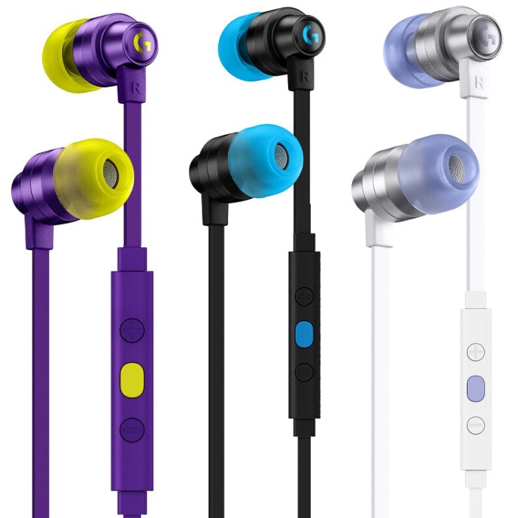 Logitech G333 In-ear Gaming Wired Earphone with Microphone, Standard...