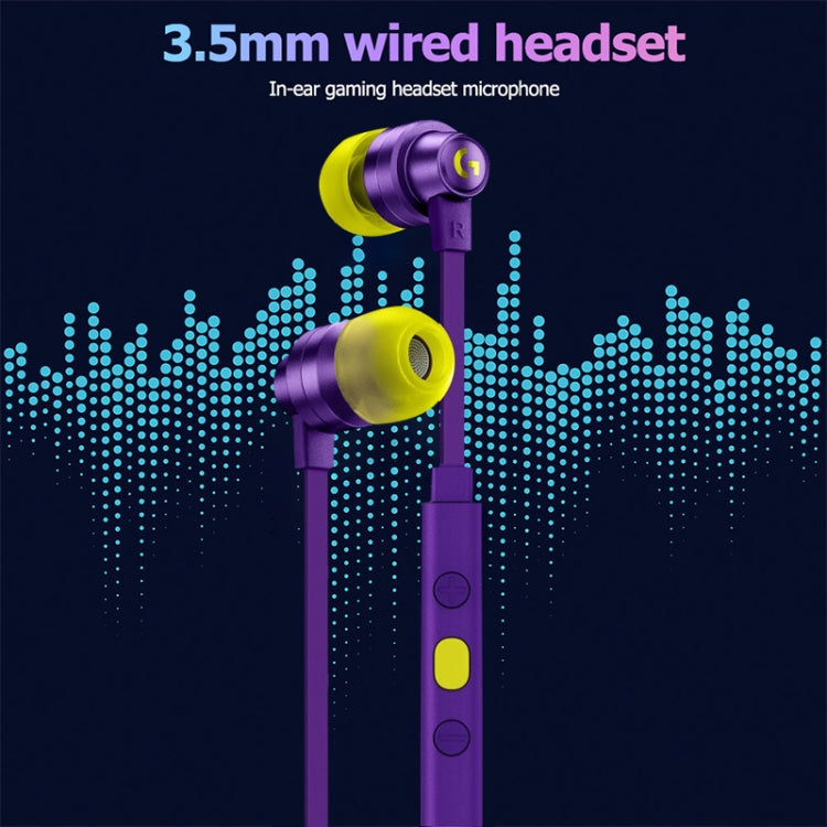 Logitech G333 In-ear Gaming Wired Earphone with Microphone, Standard...