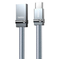 RC-091a 2.4A USB to USB-C / Type-C Golden Diamond Data Sync Charging Cable, Cable Length: 1m, RC-091a – Fast Charging