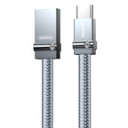 RC-091a 2.4A USB to USB-C / Type-C Golden Diamond Data Sync Charging Cable, Cable Length: 1m, RC-091a – Fast Charging