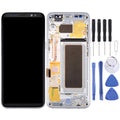 Original LCD Screen + Original Touch Panel with Frame for Galaxy S8 / G950 / G950F / G950FD / G950U / G950A / G950P / G950T / G950V / G950R4 / G950W / G9500, For Samsung Galaxy S8 / G950, For Galaxy S8 (Frame) For Samsung Galaxy S8 G950 Silver