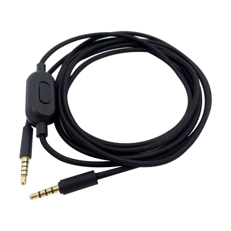 ZS0159 For Logitech G433 / G233 / G Pro / G Pro X 3.5mm Male to Male Gaming Headset Audio Cable with Wire-controlled, Cable Length: 2m – TPU