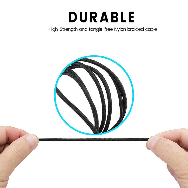 ZS0159 For Logitech G433 / G233 / G Pro / G Pro X 3.5mm Male to Male Gaming Headset Audio Cable with Wire-controlled, Cable Length: 2m – TPU