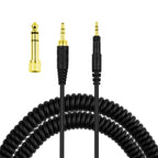 ZS0088 For Audio-Technica ATH-M50X / ATH-M40X Spring Headset Audio Cable, Cable Length: 1.4m-3m, ZS0088 – Durable Build, Easy to Use ZS0088