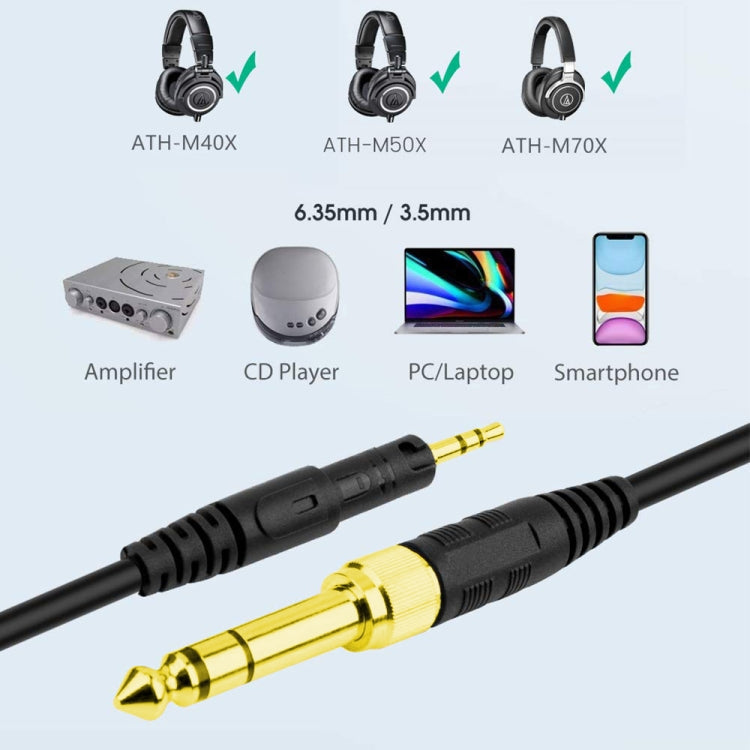 ZS0088 For Audio-Technica ATH-M50X / ATH-M40X Spring Headset Audio Cable, Cable Length: 1.4m-3m, ZS0088 – Durable Build, Easy to Use