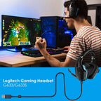 ZS0155 For Logitech G633 / G633s USB Headset Audio Cable Support Call / Headset Lighting, Cable Length: 2m – Durable Build, Easy to Use, For Logitech G633 2m