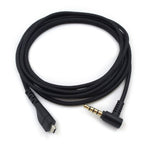ZS0135 For SteelSeries Arctis 3 / 5 / 7 Earphone Audio Cable, Cable Length: 2m, Audio Cable Black, Audio Cable Silver – Durable Build, Easy to Use